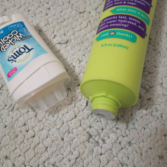 NEW Lot of 2 tween deodorant and lotion - Tom's of Maine, TBH - Picture 3 of 3